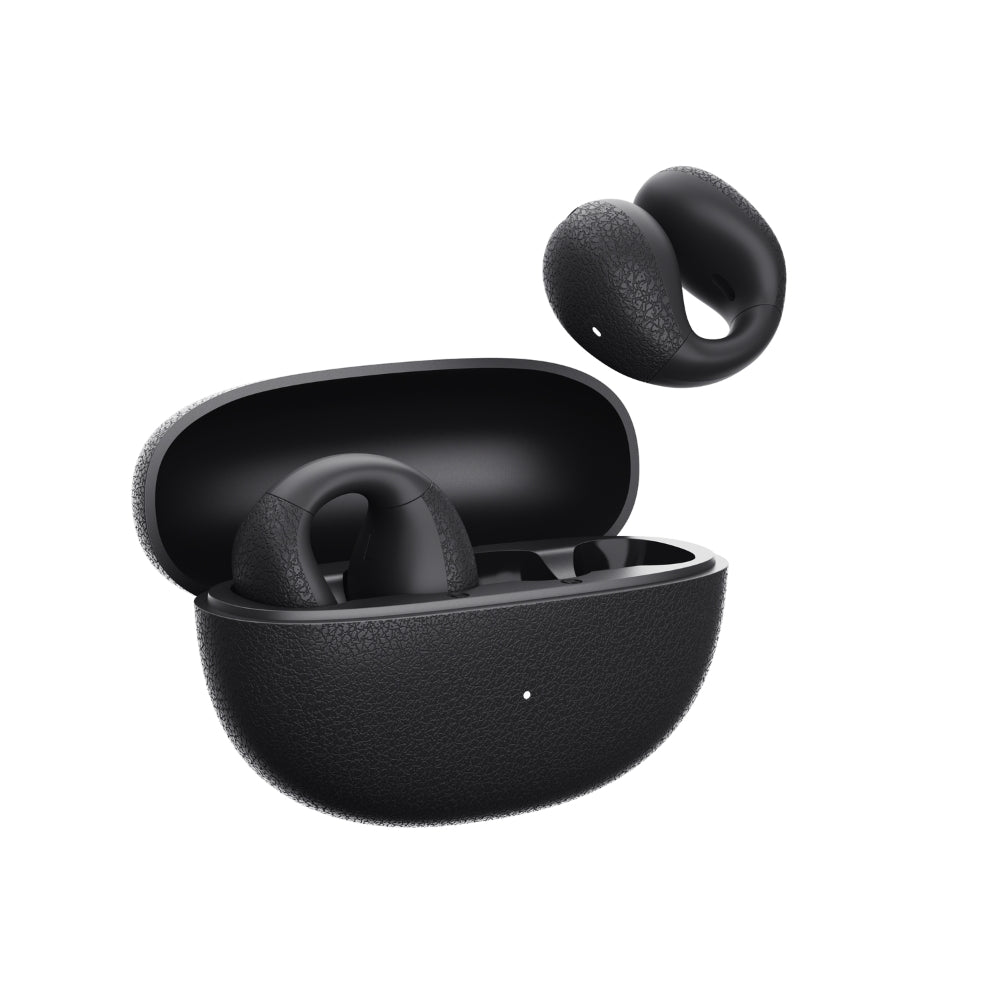 AUDIFONOS DEPORTIVOS CON CLIP QCY CROSSKY C10 OREJA ABIERTA NEGRO - 1