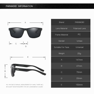 LENTES DE SOL PARANOID SPORT - POLARIZADOS - UV400 - 4