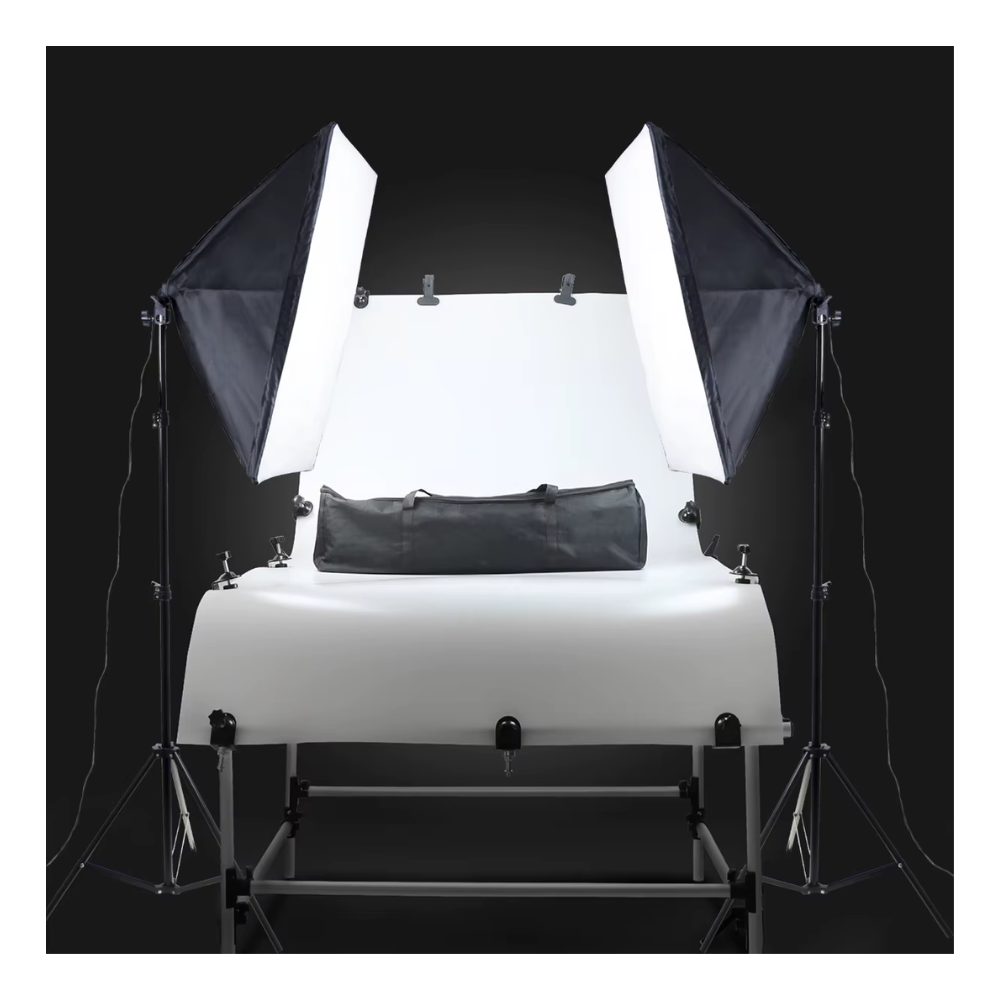 KIT ILUMINACIÓN WEIFENG 2 SOFTBOX 1 FOCO - 2