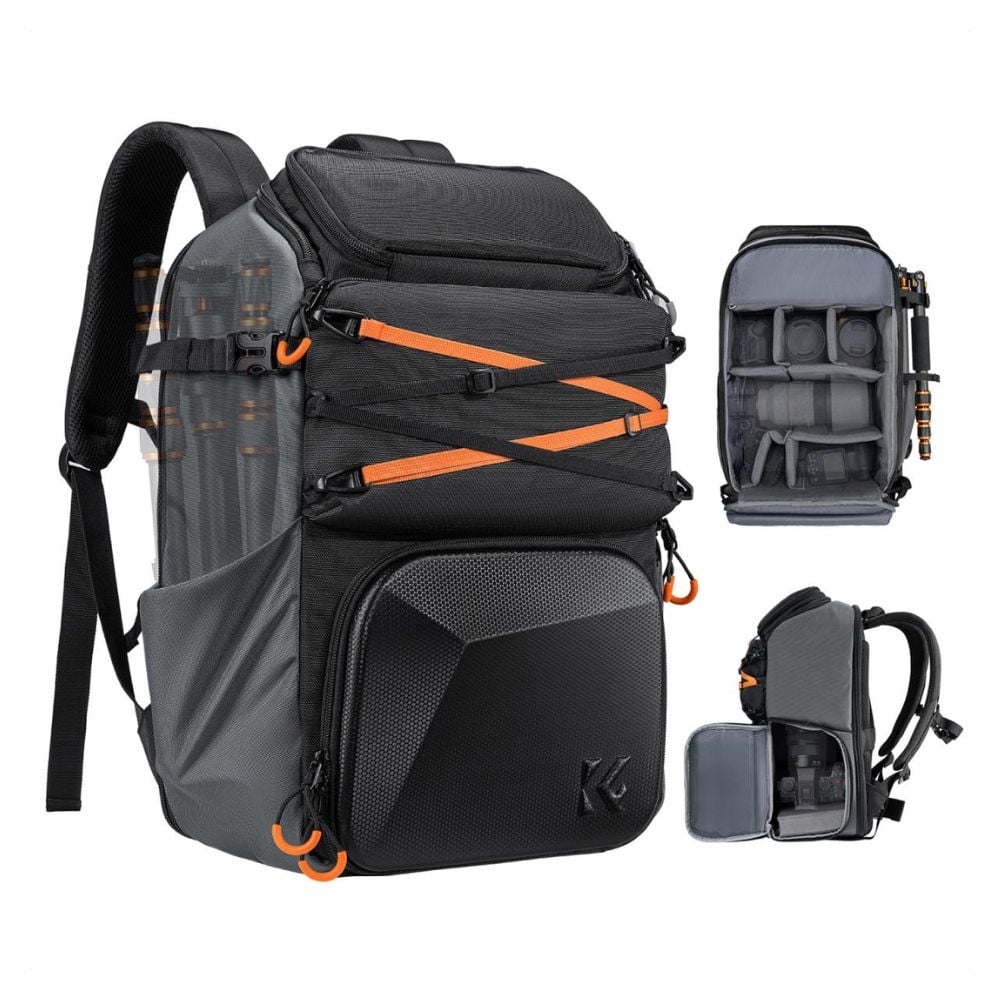 MOCHILA FOTOGRÁFICA KYF CONCEPT 13.180 IMPERMEABLE DE 25L - 1