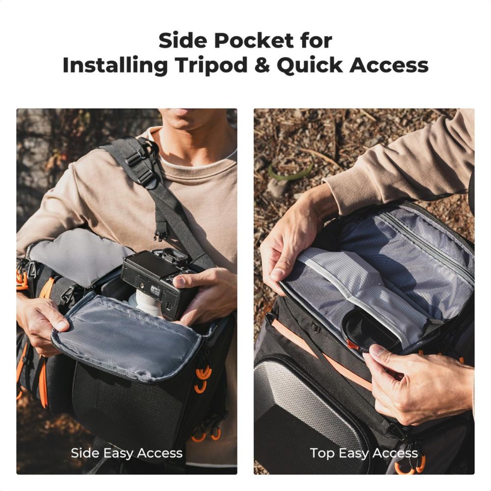 MOCHILA FOTOGRÁFICA KYF CONCEPT 13.180 IMPERMEABLE DE 25L - 3