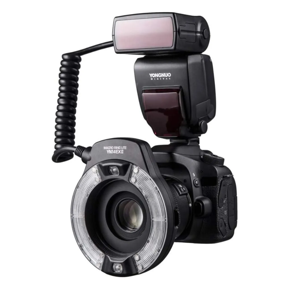 RING FLASH YONGNUO 14 EX II TTL SPEEDLITE PARA CÁMARAS DSLR - 1