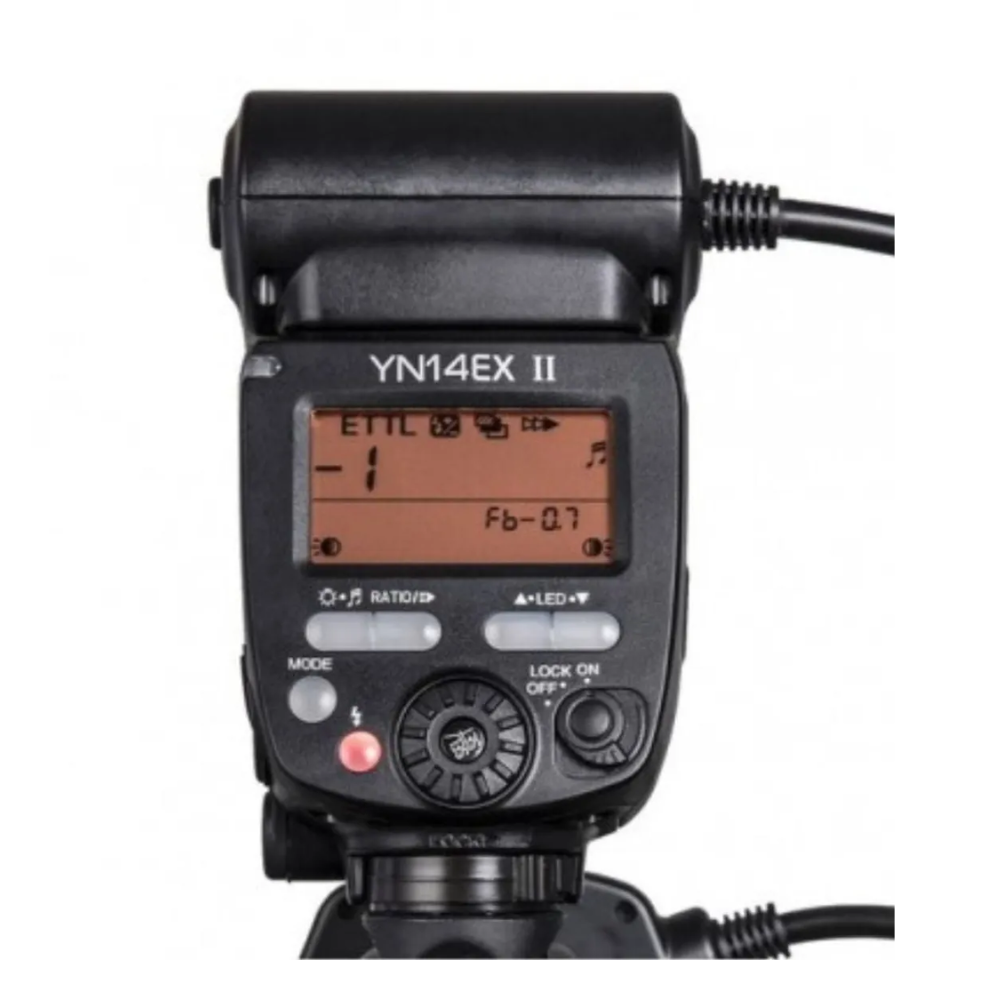 RING FLASH YONGNUO 14 EX II TTL SPEEDLITE PARA CÁMARAS DSLR - 4