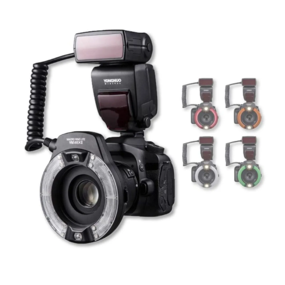 RING FLASH YONGNUO 14 EX II TTL SPEEDLITE PARA CÁMARAS DSLR - 6