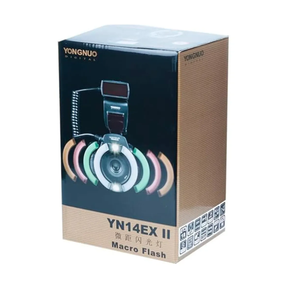 RING FLASH YONGNUO 14 EX II TTL SPEEDLITE PARA CÁMARAS DSLR - 8