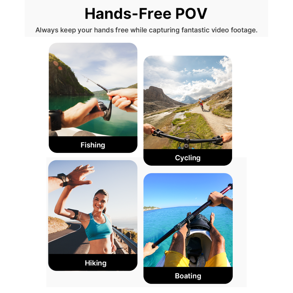 ARNÉS DE PECHO ULANZI CM028 PARA CELULAR Y CÁMARA GO PRO - 2