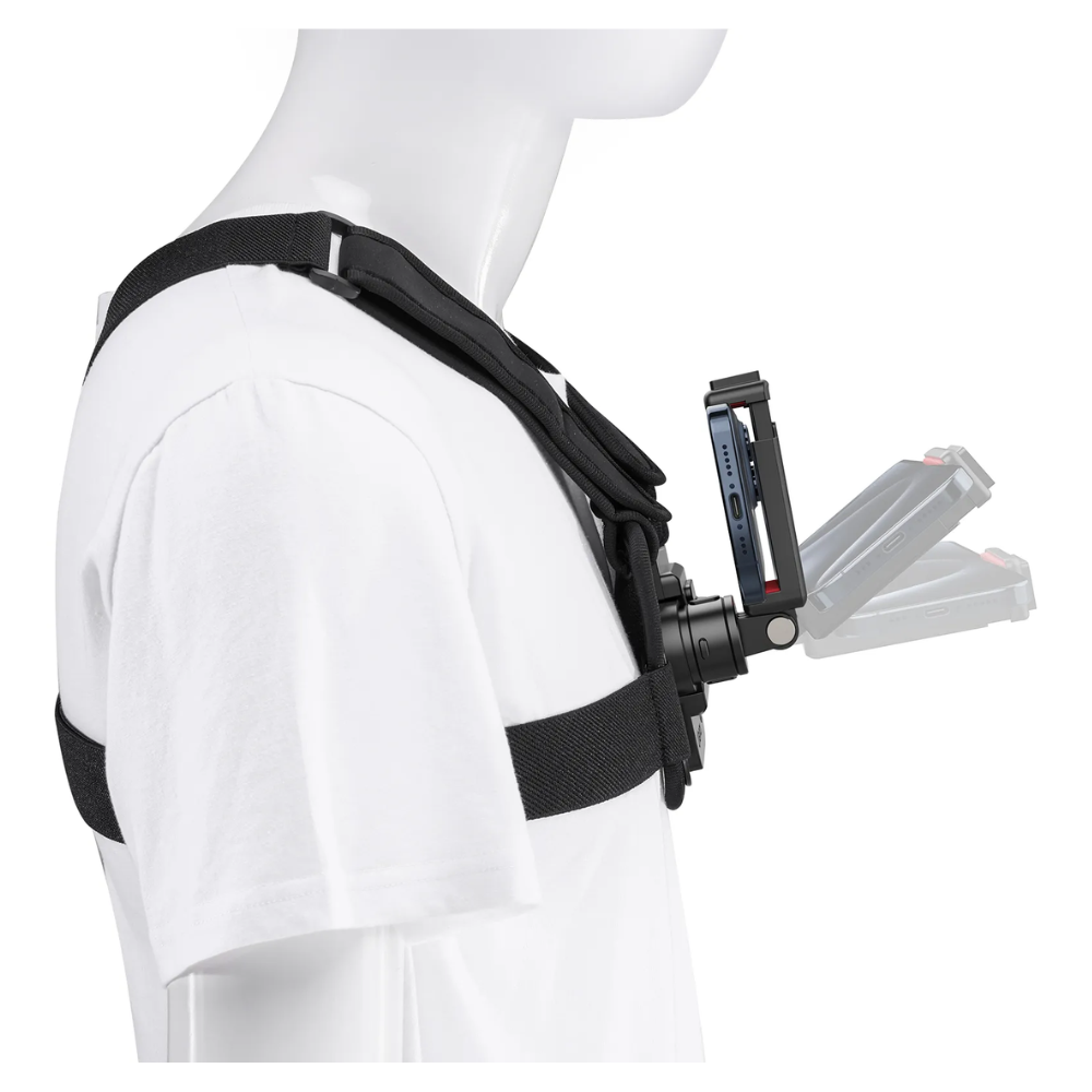 ARNÉS DE PECHO ULANZI CM028 PARA CELULAR Y CÁMARA GO PRO - 5