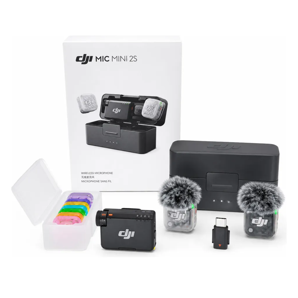 MICRÓFONO INALÁMBRICO DJI MIC MINI 2S (2 TX +1 RX) CON ESTUCHE - 2