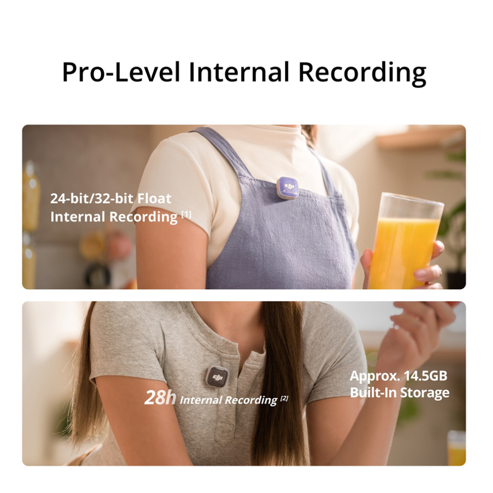 MICRÓFONO INALÁMBRICO DJI MIC MINI 2S (2 TX +1 RX) CON ESTUCHE - 3