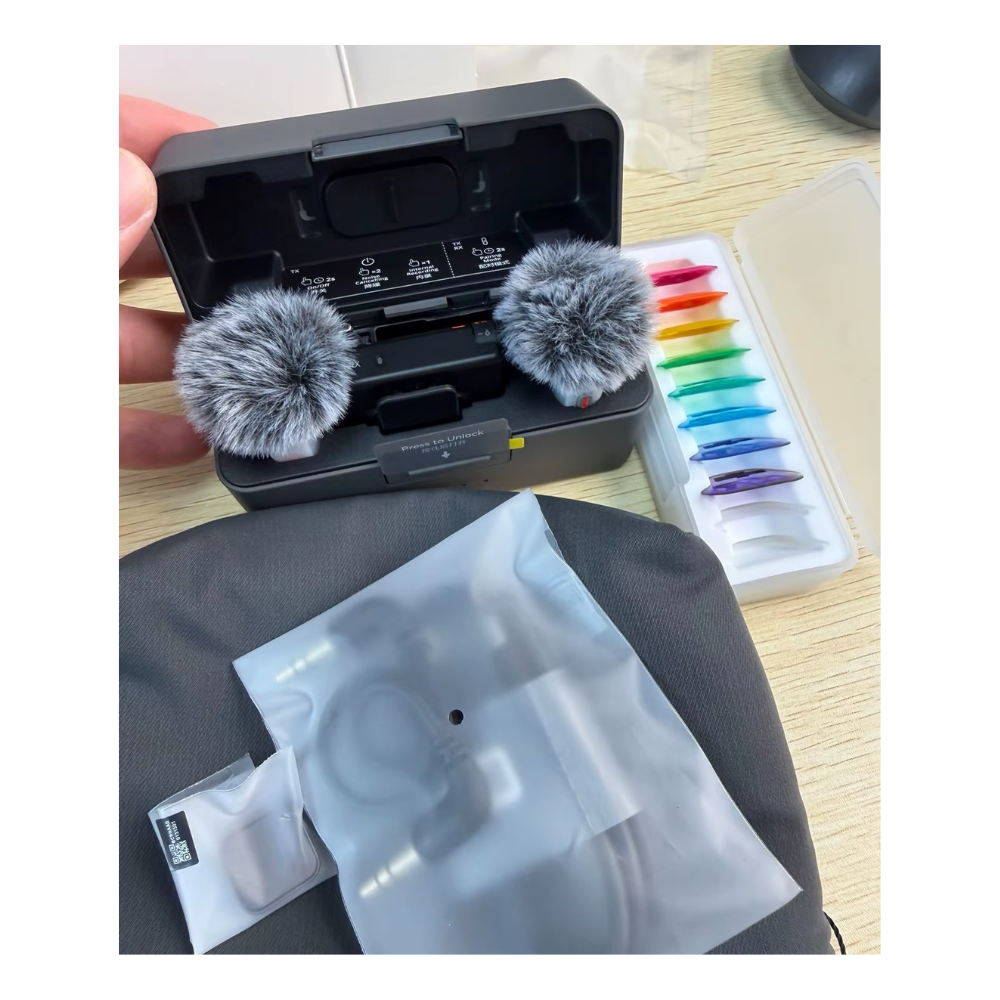 MICRÓFONO INALÁMBRICO DJI MIC MINI 2S (2 TX +1 RX) CON ESTUCHE - 4
