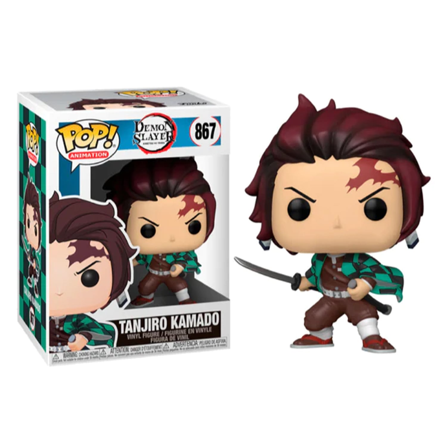 DEMON SLAYER TANJIRO KAMADO FUNKO POP VINYL FIGURE 867 - 1