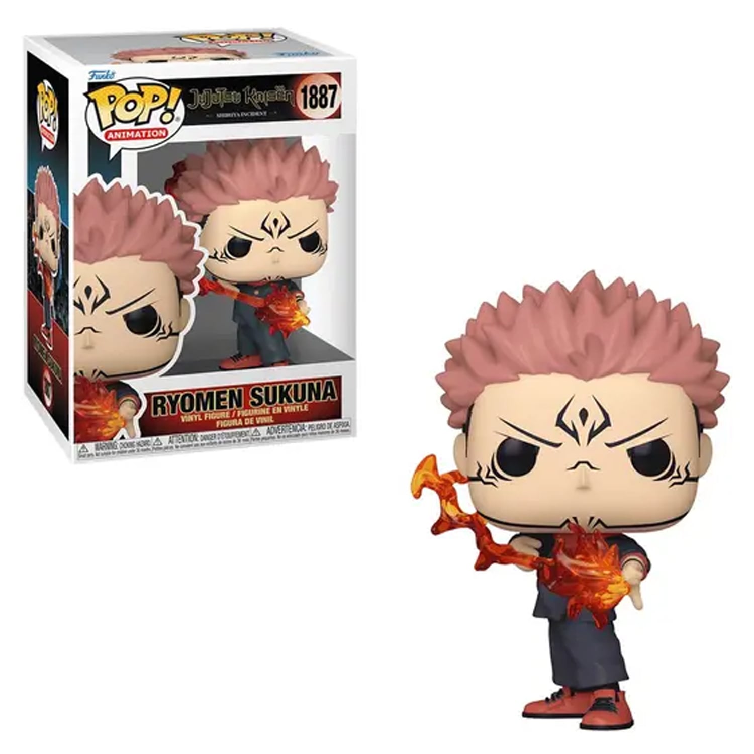 FUNKO POP JUJUTSU KAISEN RYOMEN SUKUNA (FIRE ARROW)  #1887 - 1