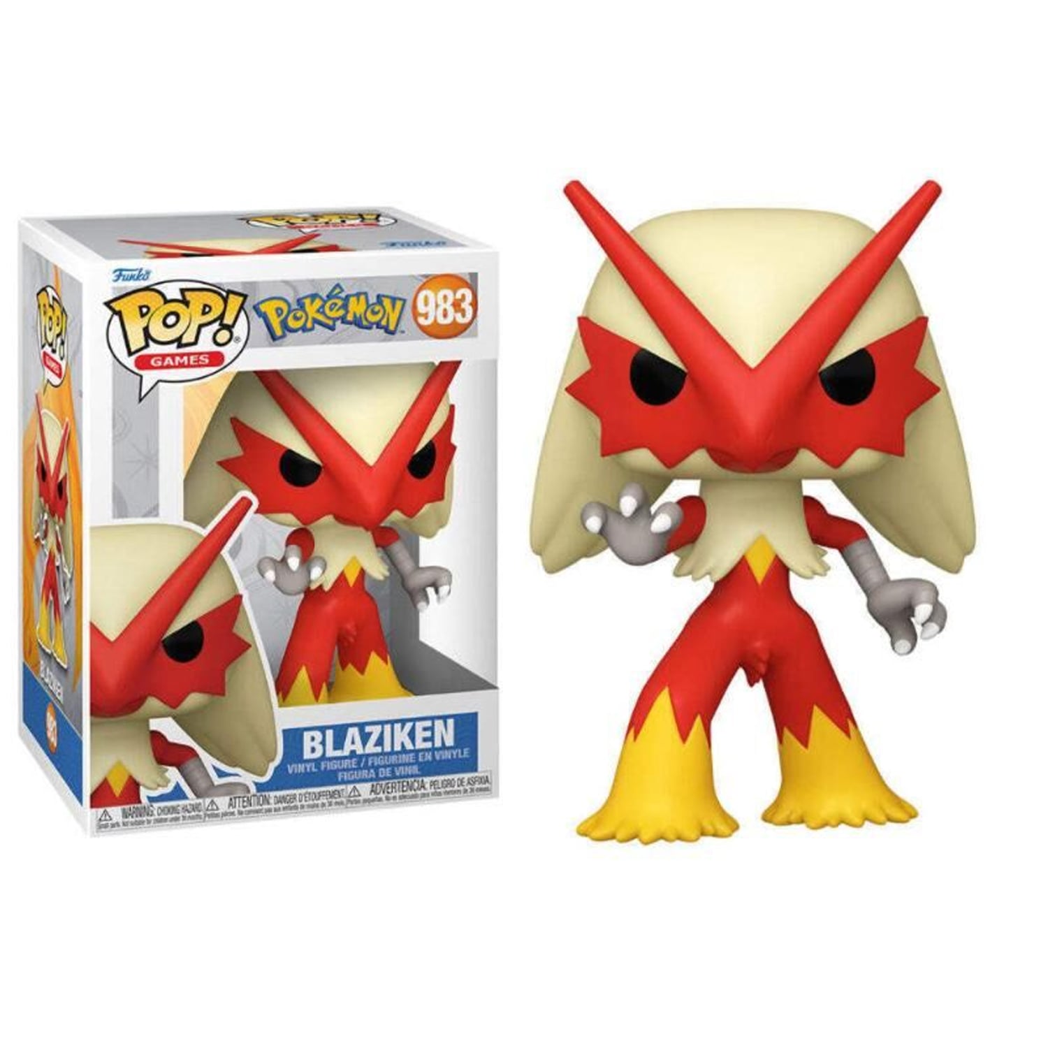 FUNKO POP POKEMON BLAZIKEN #983 - 1