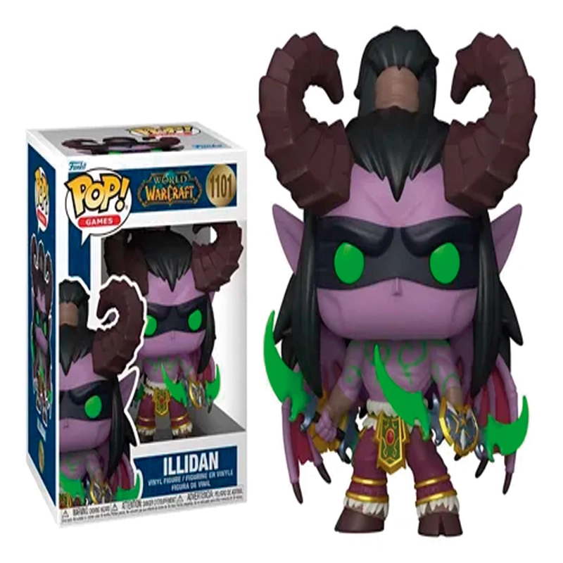 FUNKO POP WORLD OF WARCRAFT ILLIDAN #1101 - 1