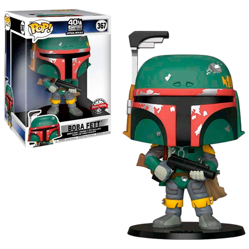 FUNKO POP! STAR WARS 40TH ANNIVERSARY THE EMPIRE STRIKES BACK #367 - BOBA FETT [10 INCH] EXCLUSIVE - 1