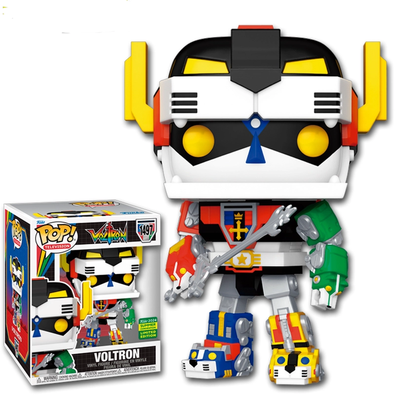 FUNKO POP TELEVISION #1497 VOLTRON 2024 SUMMER CONVENTION LE 5000PCS - 1