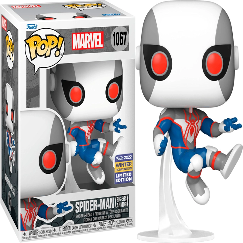 FUNKO POP SPIDER-MAN (BUG-EYES ARMOR) (WINTER CONVENTION) #1067 - 1