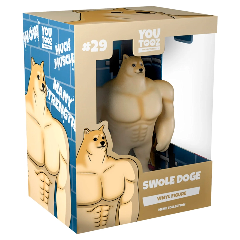 YOUTOOZ SWOLE DOGE BUFF DOGE MEME FIGURE MEME COLLECTION - 1