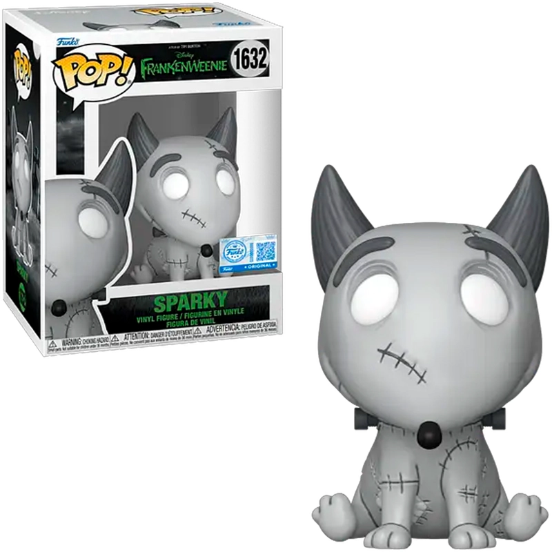 FUNKO POP FRANKENWEENIE SPARKY #1632 - EXCLUSIVE - 1