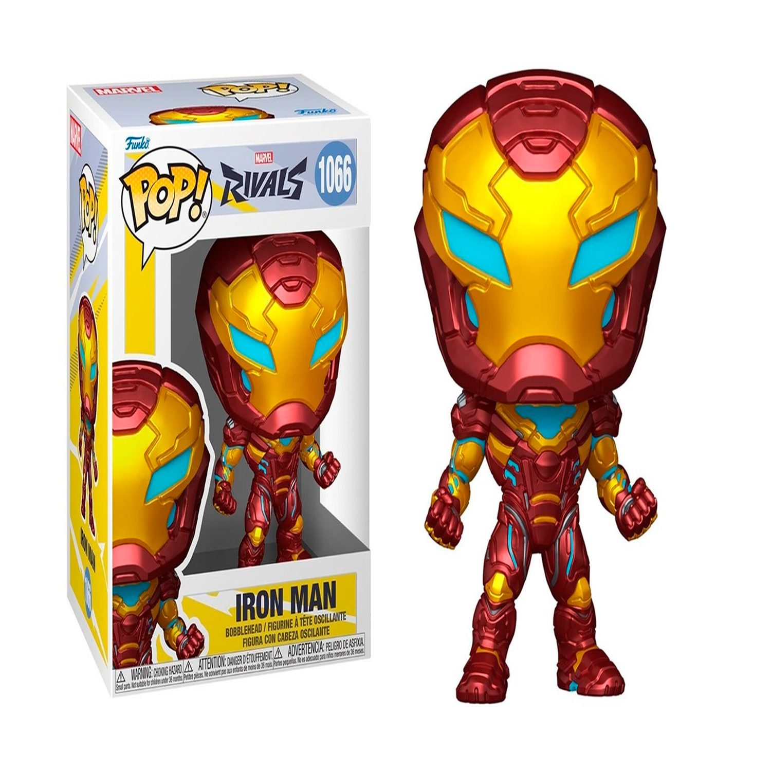 FUNKO POP! VINYL FIGURE MARVEL RIVALS IRON MAN #1066 - 1