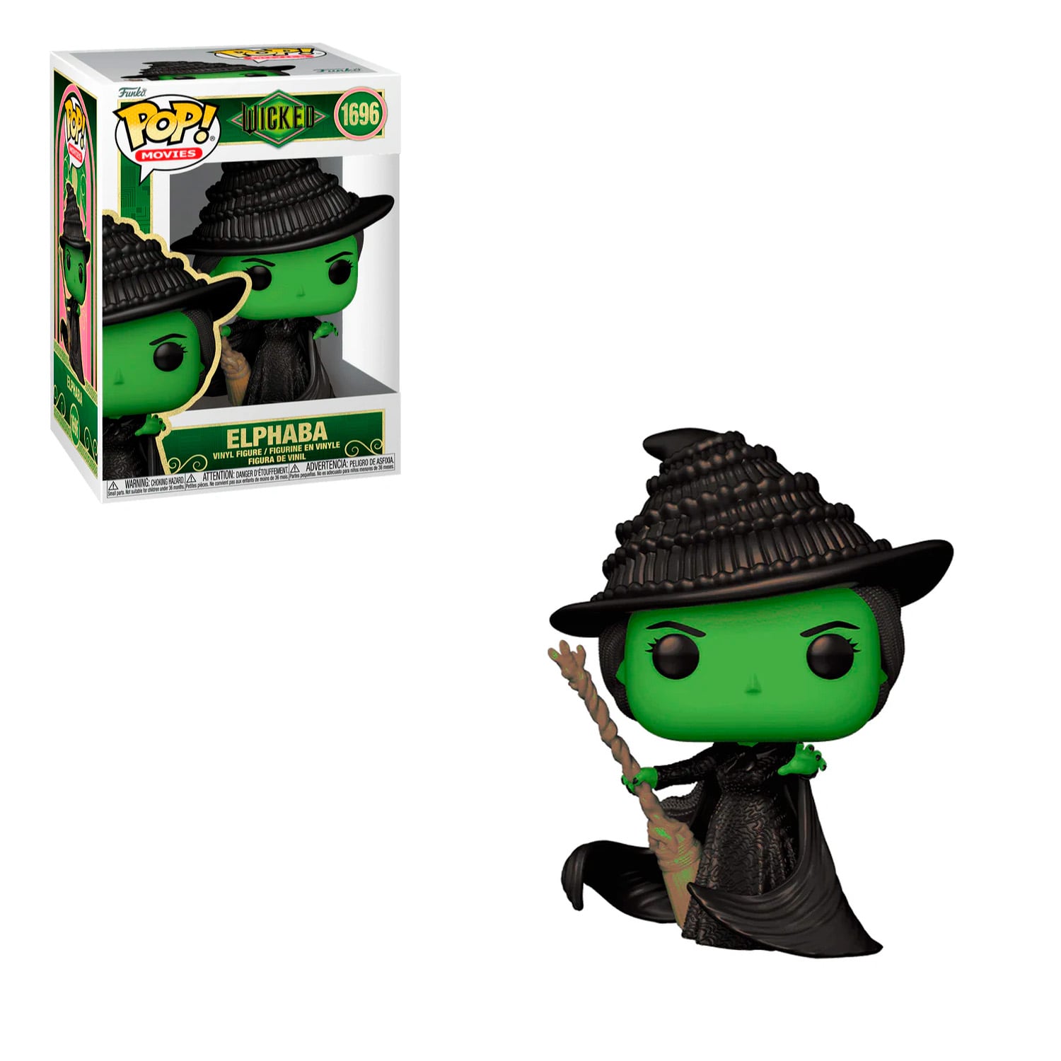 FUNKO POP! VINYL FIGURE WICKED PART 1 ELPHABA #1696 - 1
