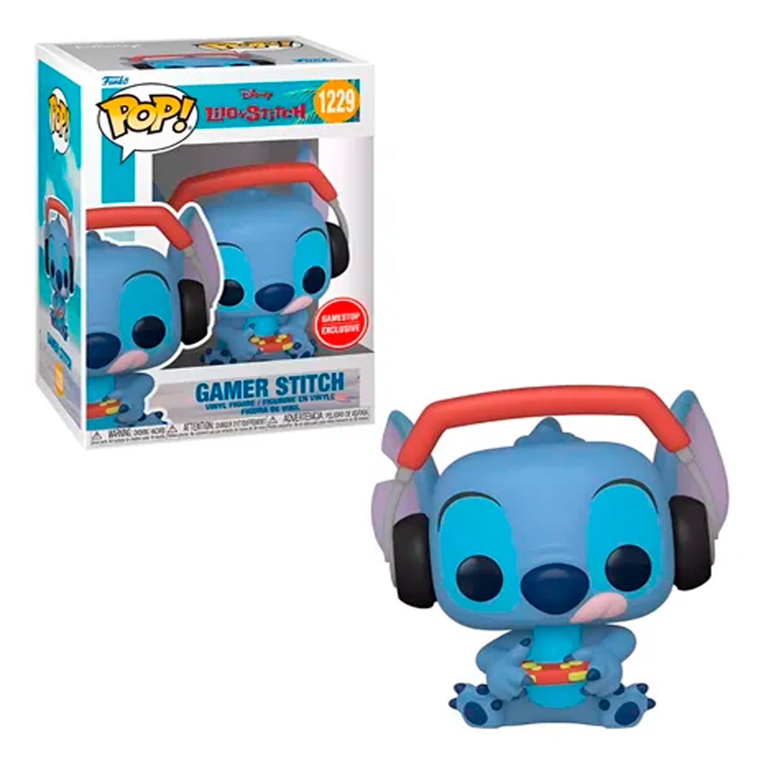 FUNKO POP! VINYL: DISNEY - GAMER STITCH #1229 - 1