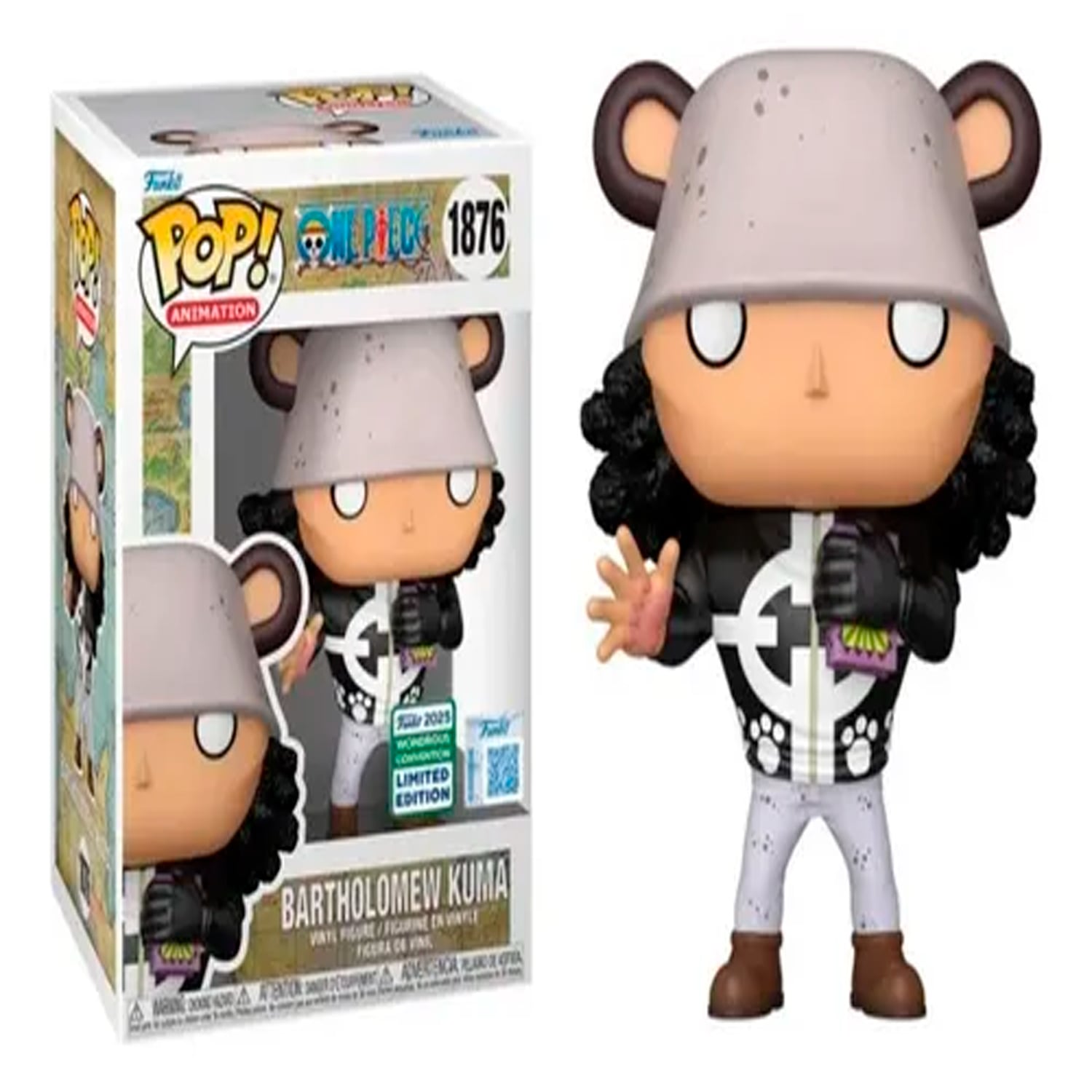 FUNKO POP ONE PIECE BARTHOLOMEW KUMA #1876 WONDERCON 2025 WONDROUS LE - 1
