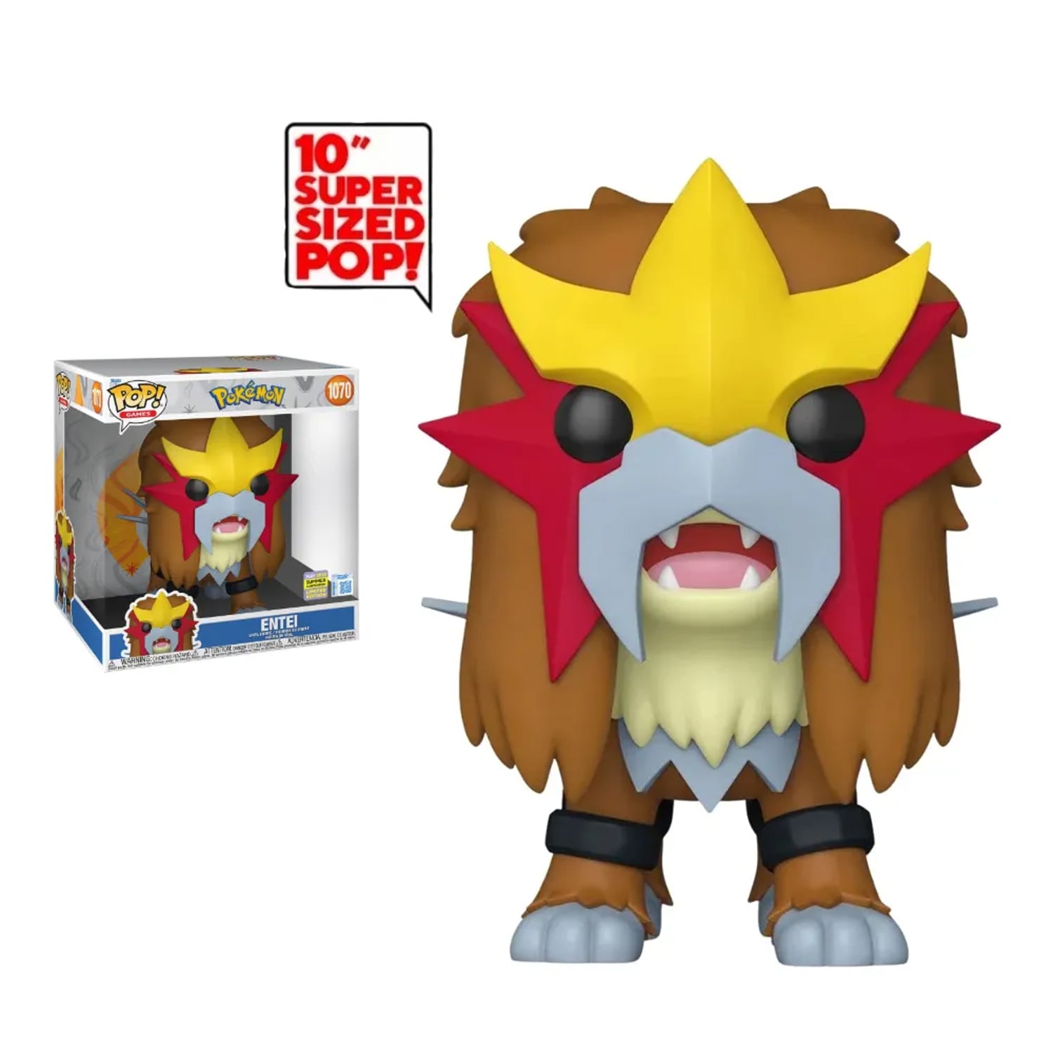 FUNKO POP! POKEMON: ENTEI #1070 JUMBO SDCC EXCLUSIVE - 1