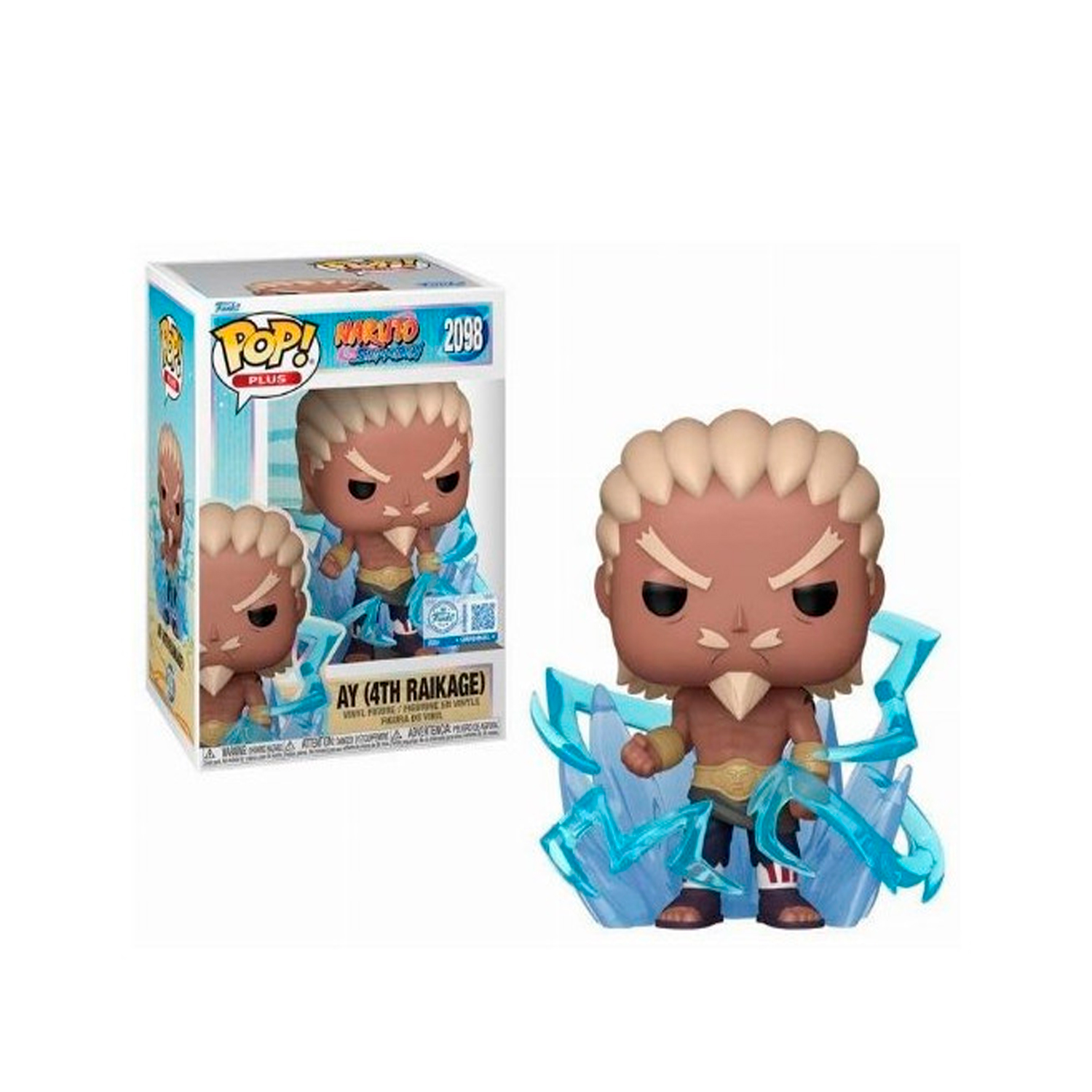 FUNKO POP! PLUS: NARUTO - AY (4TH RAIKAGE) - EXCLUSIVO #2098 - 1