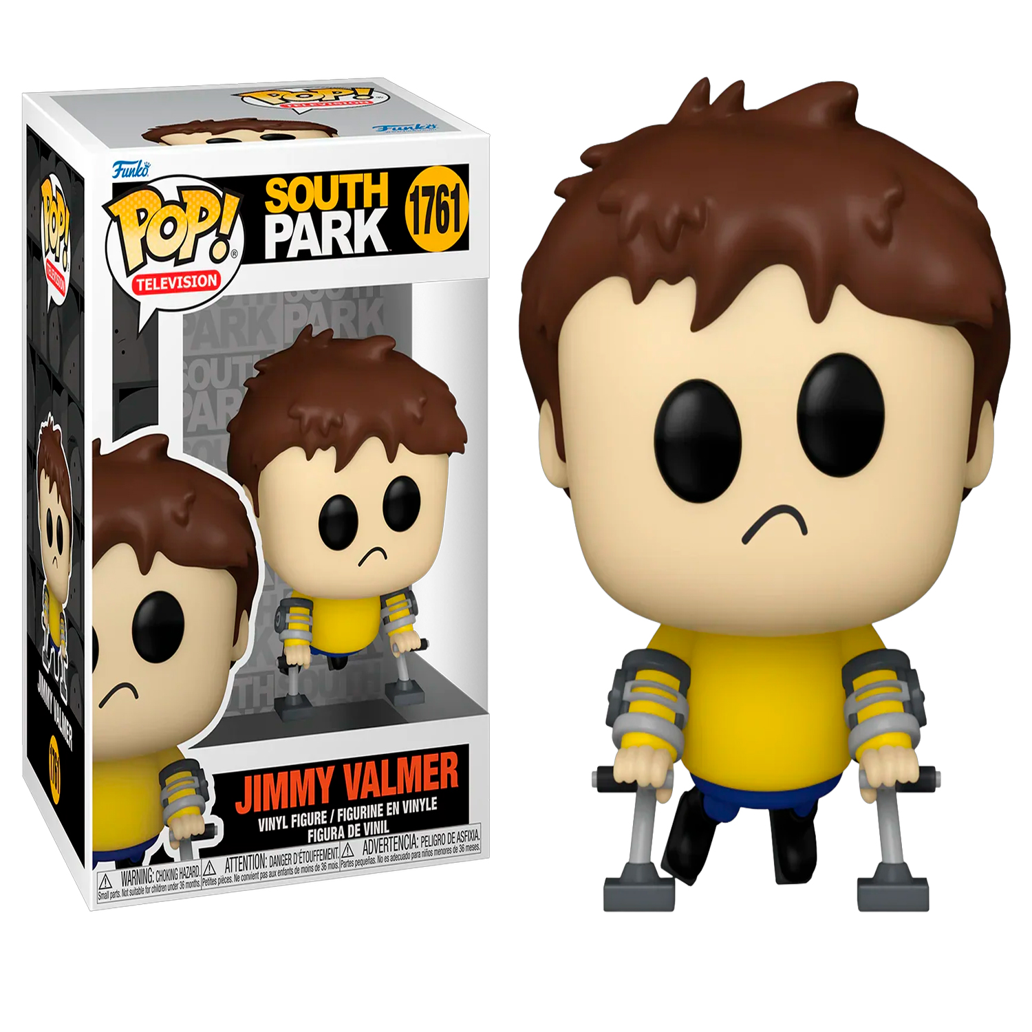 FUNKO POP! VINYL FIGURE SOUTH PARK JIMMY VALMER #1761 - 1