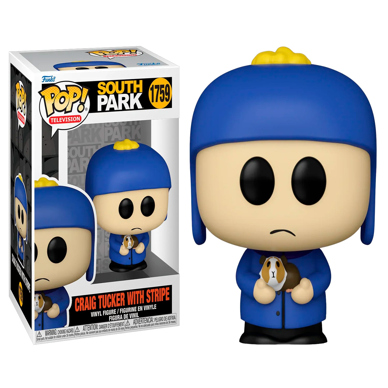 FUNKO POP! VINYL FIGURE SOUTH PARK CRAIG TUCKER WITH STRIPE #1759 - 1