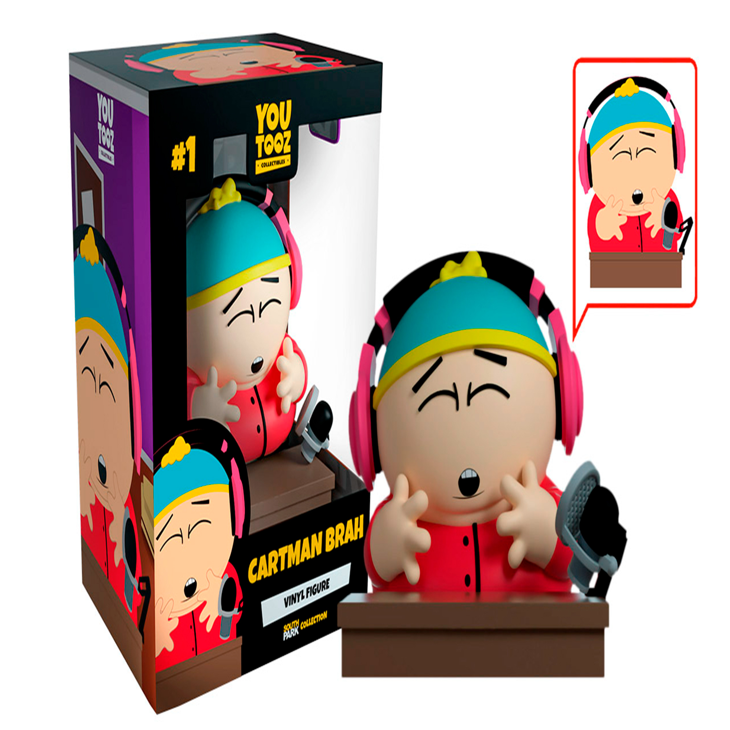SOUTH PARK COLLECTION CARTMAN BRAH VINYL FIGURE #1 - 1