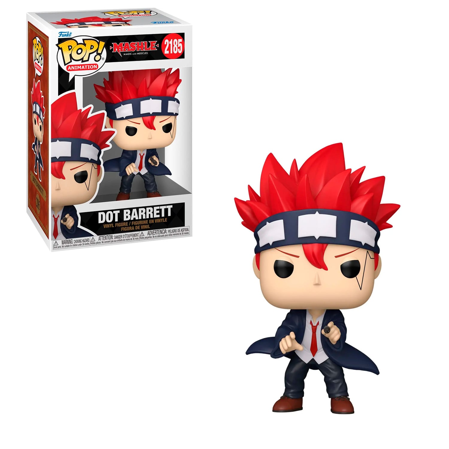 FUNKO POP! MASHLE: MAGIC AND MUSCLES DOT BARRETT #2185 - 1