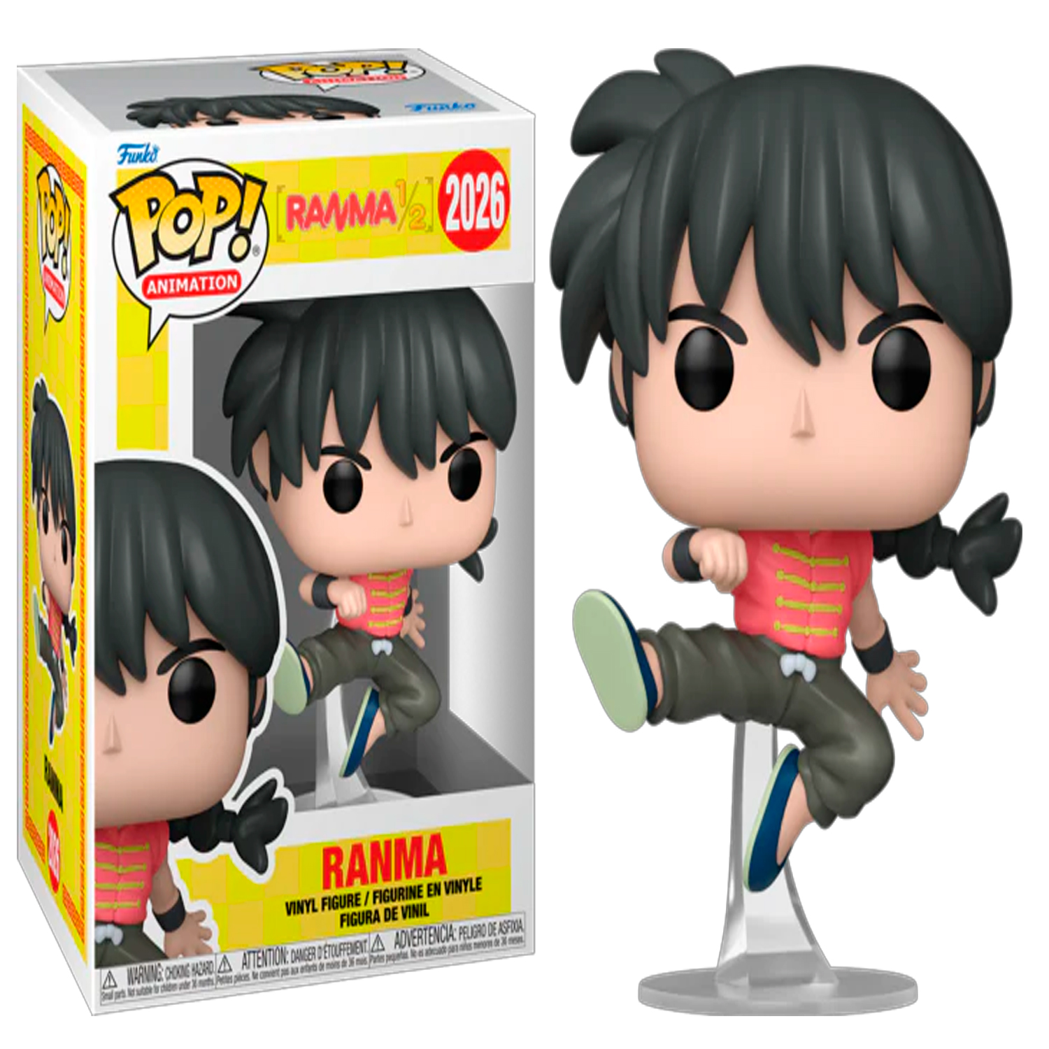 FUNKO POP! RANMA 1/2 - RANMA (KICKING) #2026 - 1
