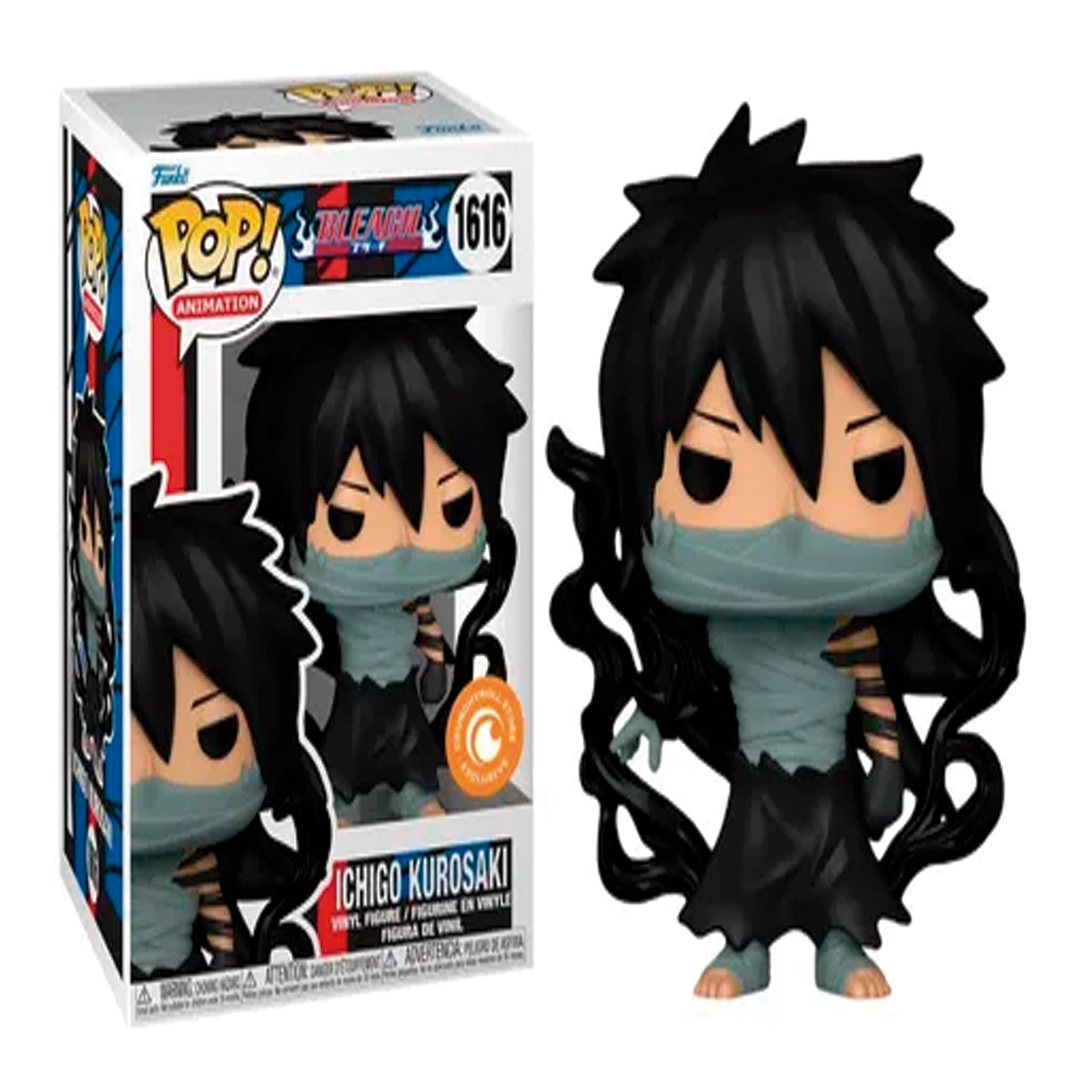 FUNKO POP! BLEACH ICHIGO KUROSAKI #1616 CRUNCHYROLL EXCLUSIVE - 1