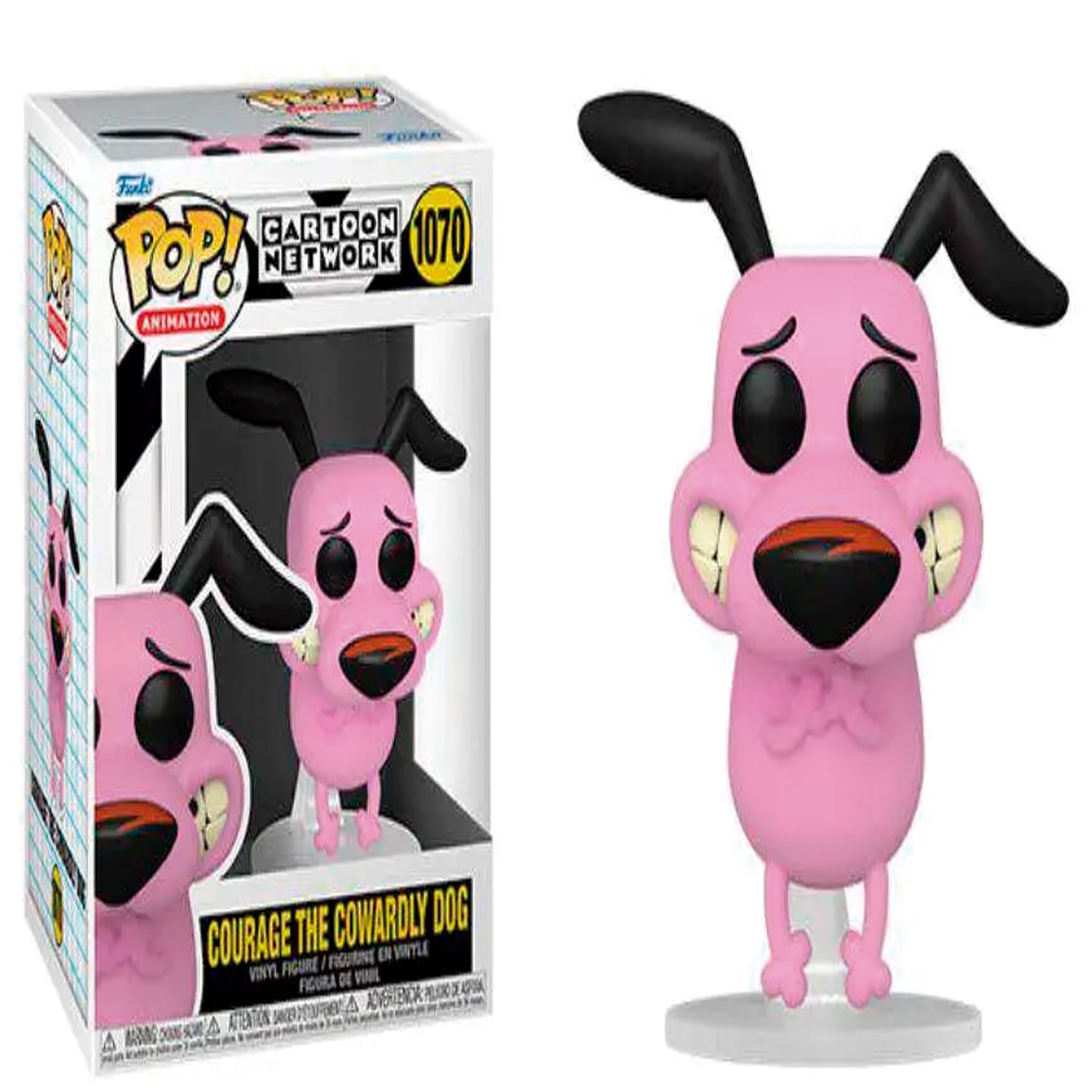 FUNKO POP COURAGE THE COWARDLY DOG  #1070 - 1