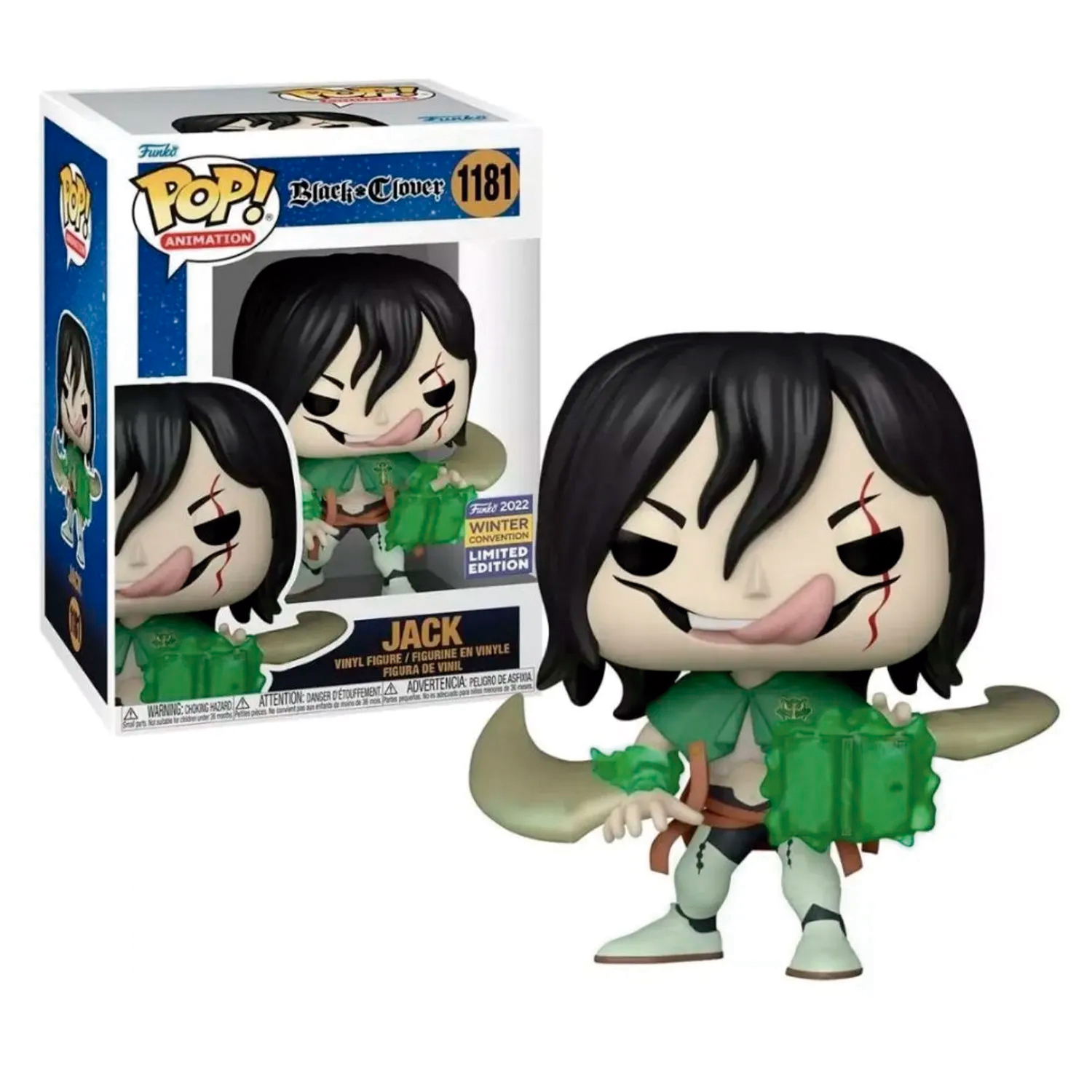 FUNKO POP! BLACK CLOVER JACK #1181 WINTER CONVENTION - 1