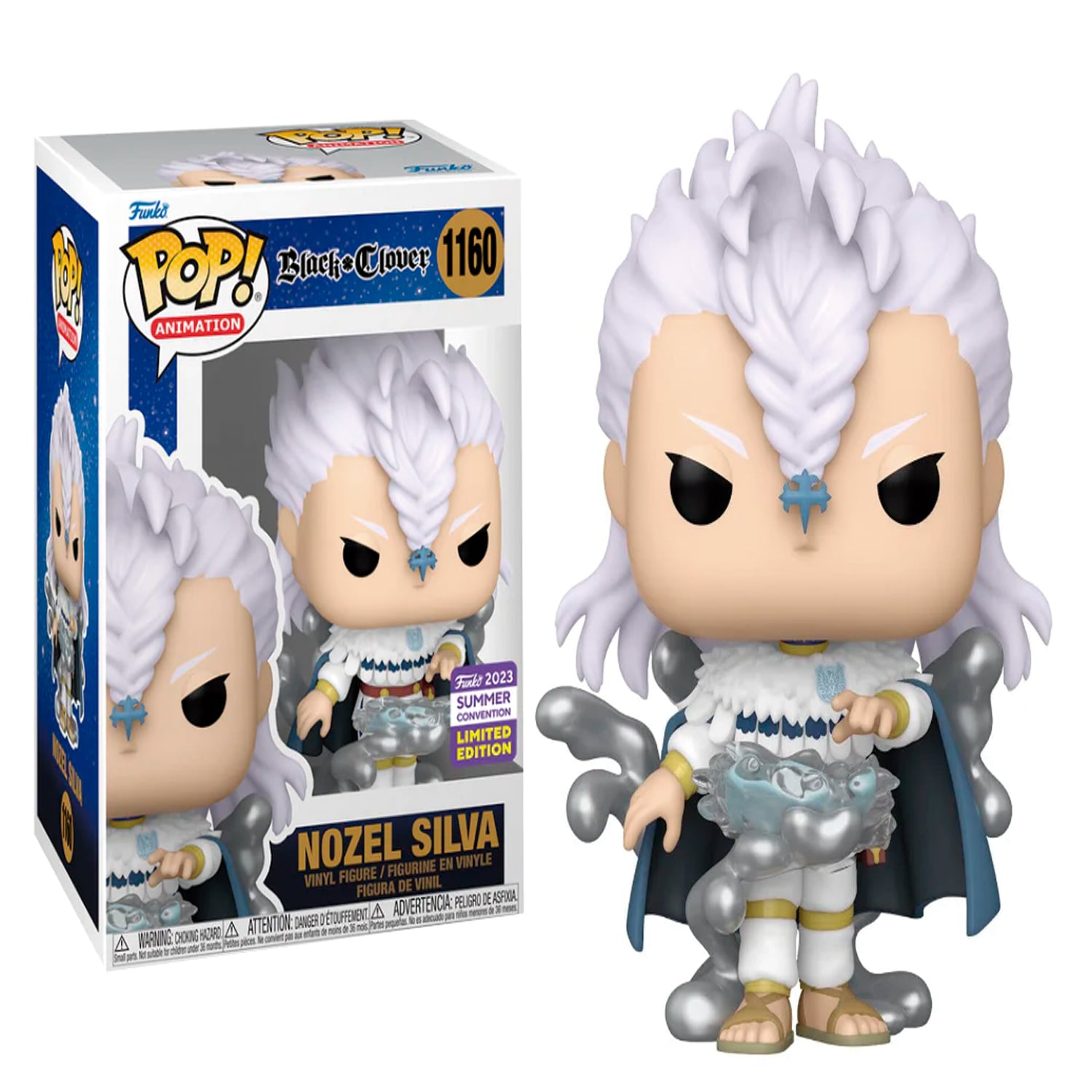 FUNKO POP! BLACK CLOVER NOZEL SILVA #1160 - SDCC 2023 EXCLUSIVE - 1