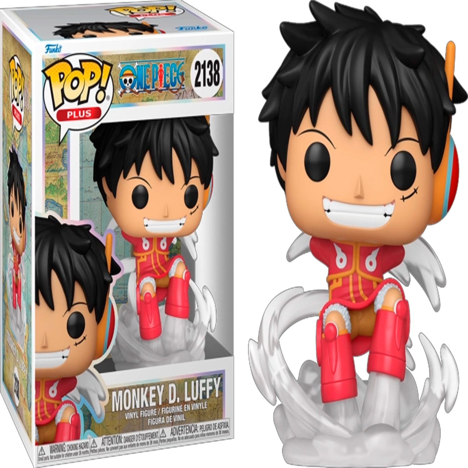 FUNKO POP! PLUS ONE PIECE EGGHEAD ISLAND MONKEY D. LUFFY #2138 - 1