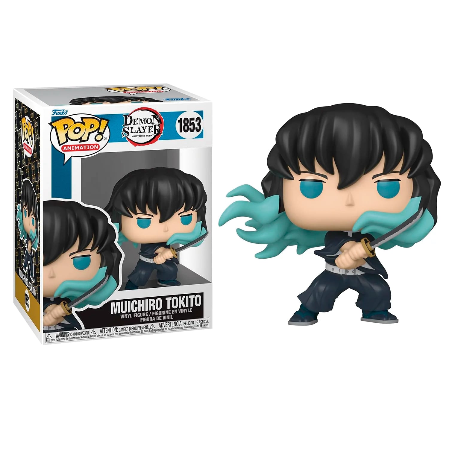 FUNKO POP DEMON SLAYER MUICHIRO TOKITO #1853 - 1
