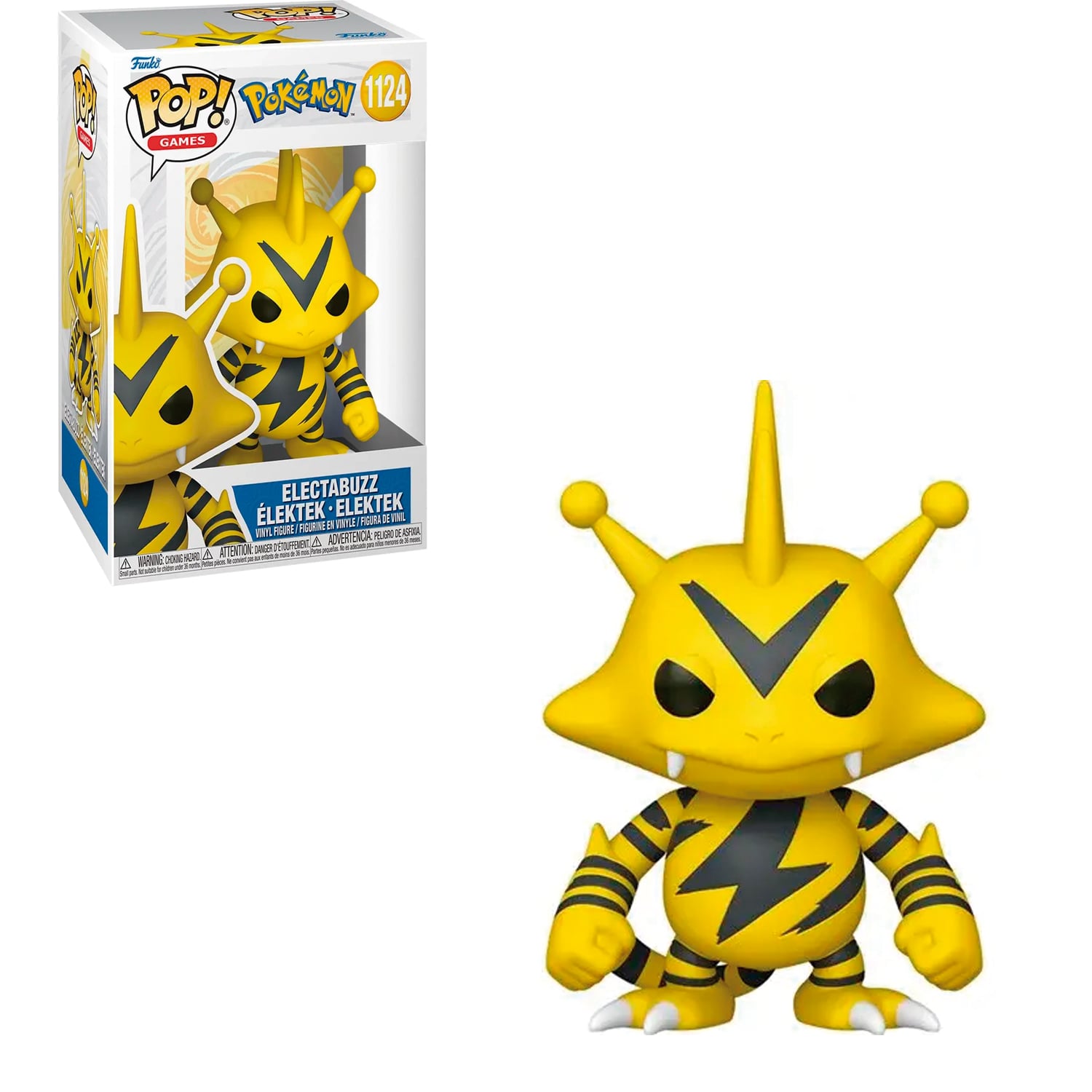 FUNKO POP! VINYL FIGURE POKEMON ELECTABUZZ #1124 - 1