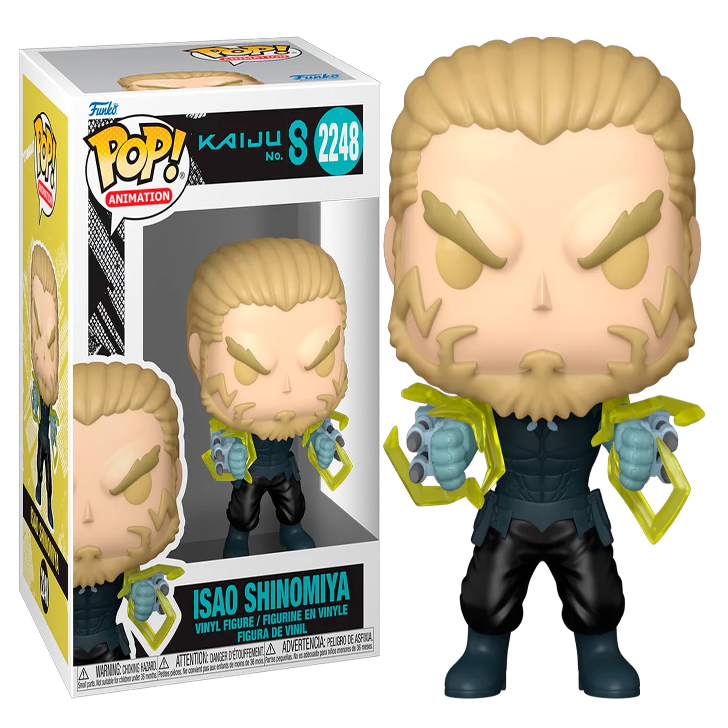 FUNKO POP! VINYL FIGURE KAIJU NO. 8 ISAO SHINOMIYA #2248 - 1