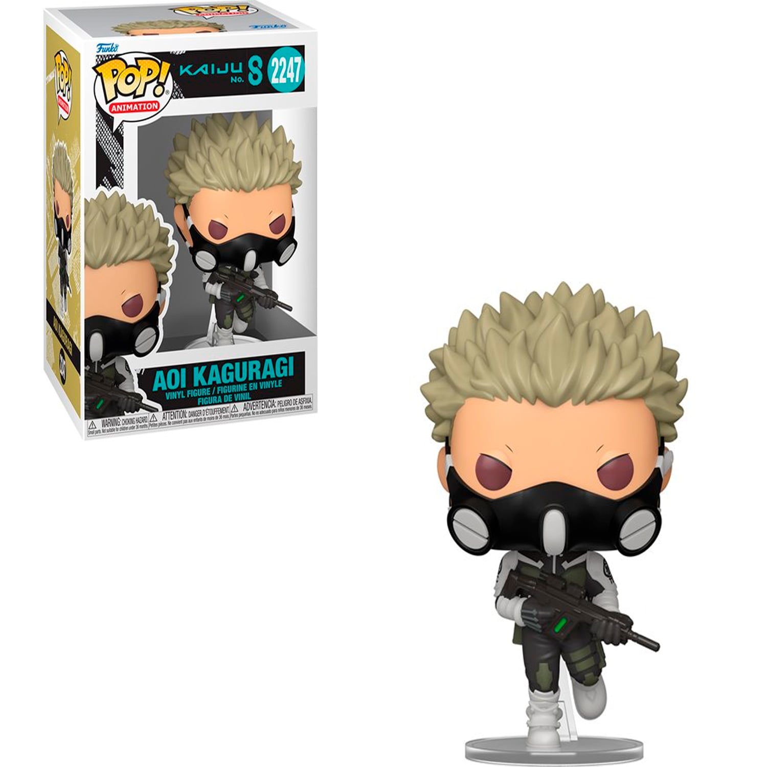 FUNKO POP! VINYL FIGURE KAIJU NO. 8 AOI KAGURAGI #2247 - 1
