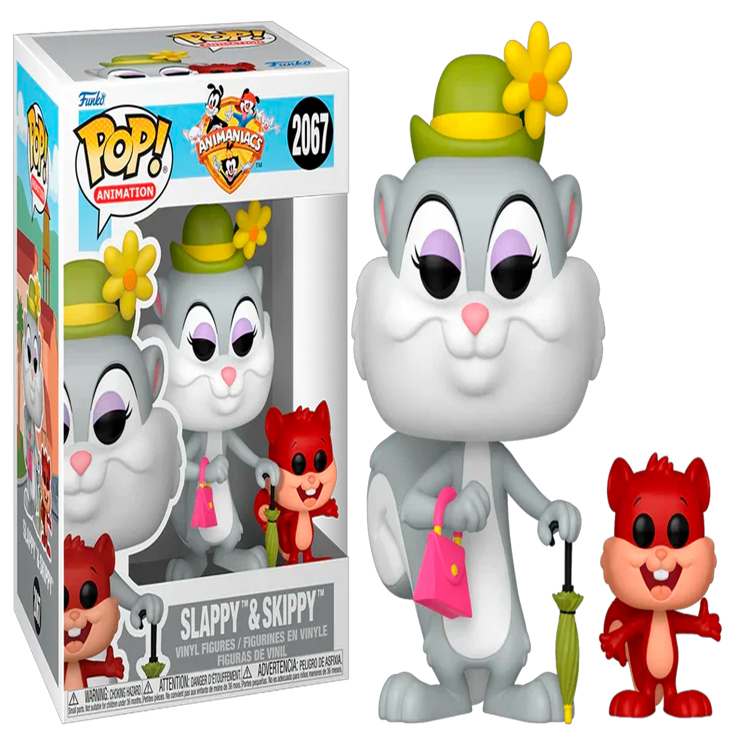 FUNKO POP! Y BUDDY: ANIMANIACS - SLAPPY Y SKIPPY #2067 - 1