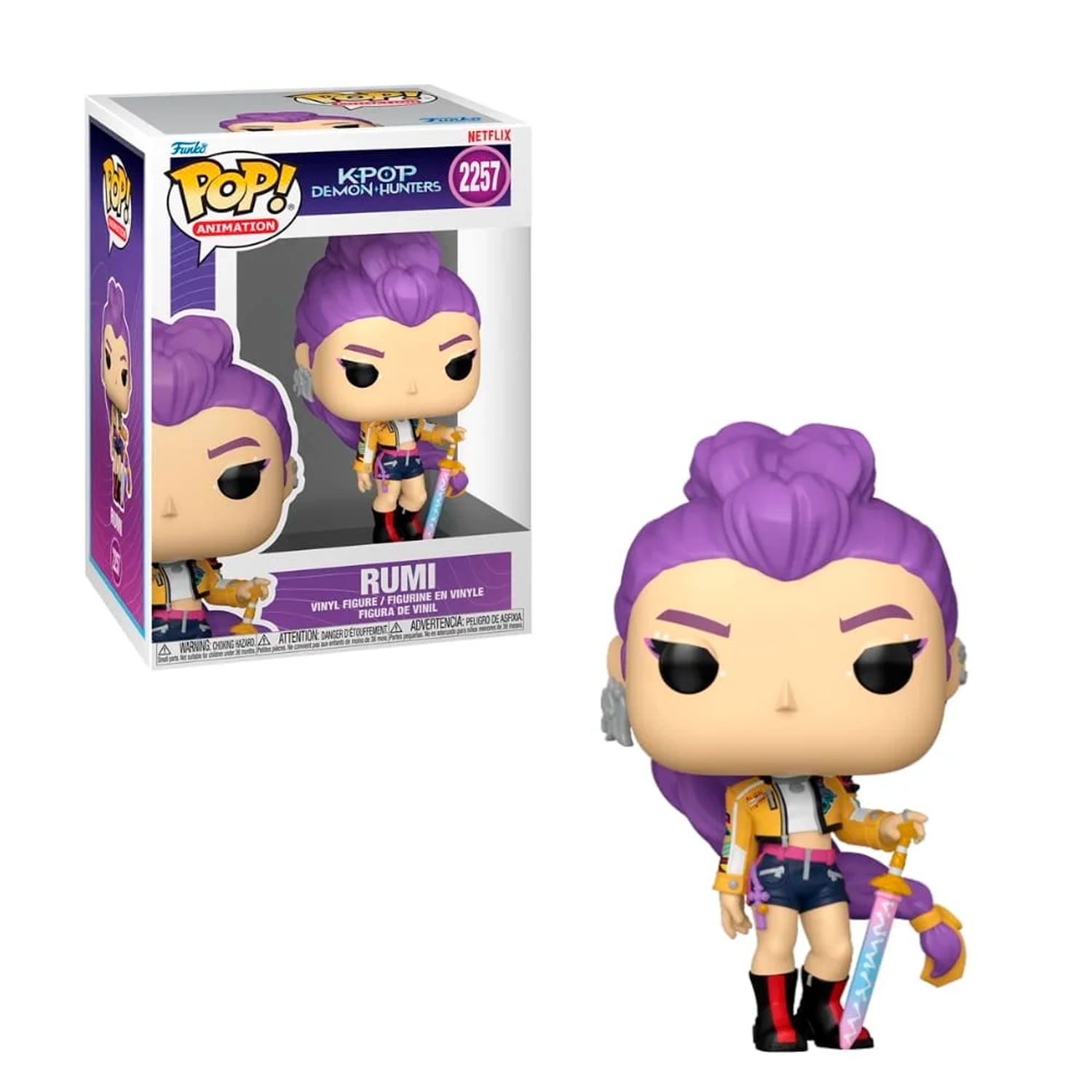 FUNKO POP! VINYL FIGURE KPOP DEMON HUNTERS RUMI #2257 - 1
