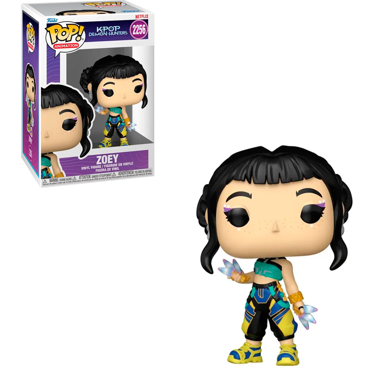FUNKO POP! VINYL FIGURE KPOP DEMON HUNTERS ZOEY #2256 - 1