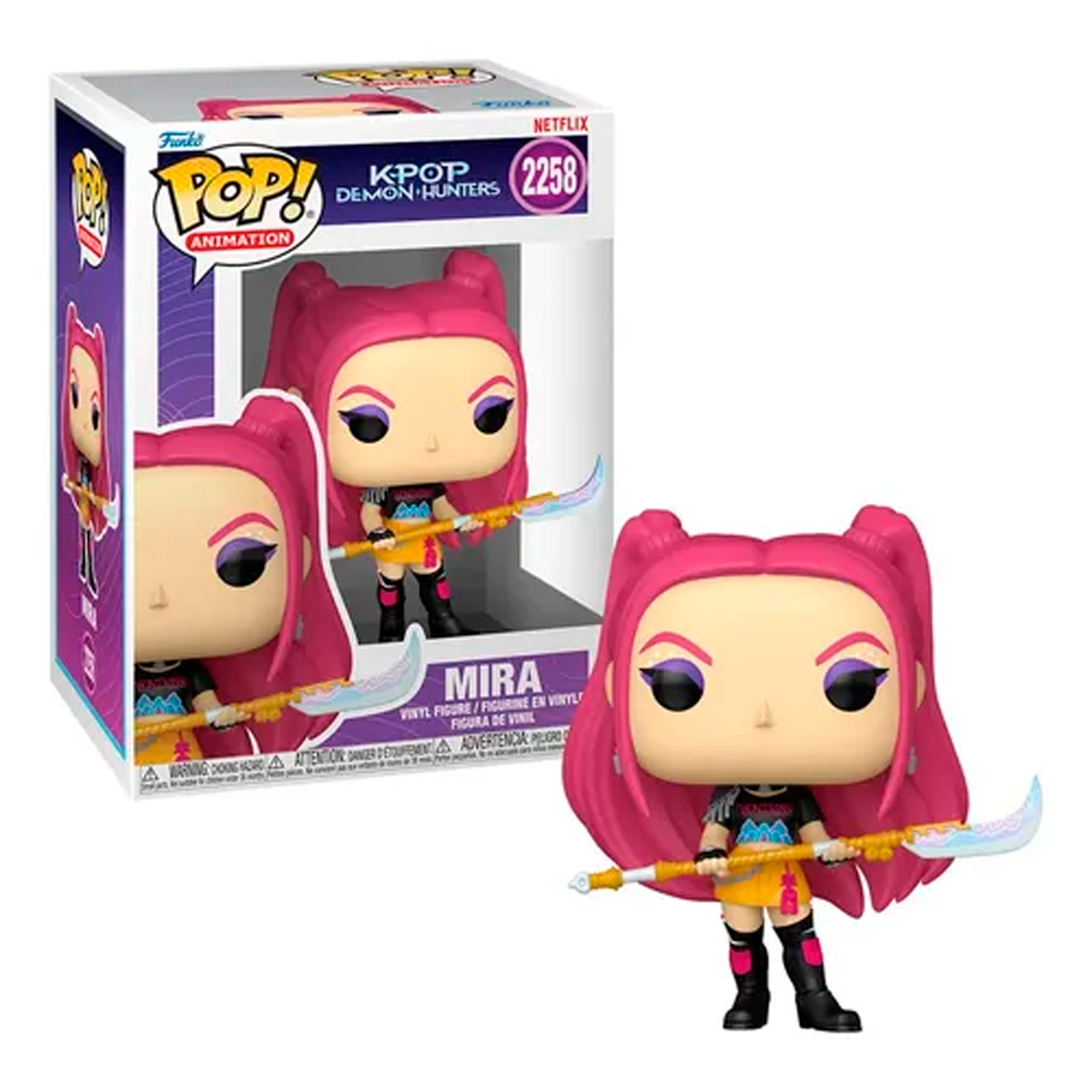 FUNKO POP! VINYL FIGURE KPOP DEMON HUNTERS MIRA #2258 - 1