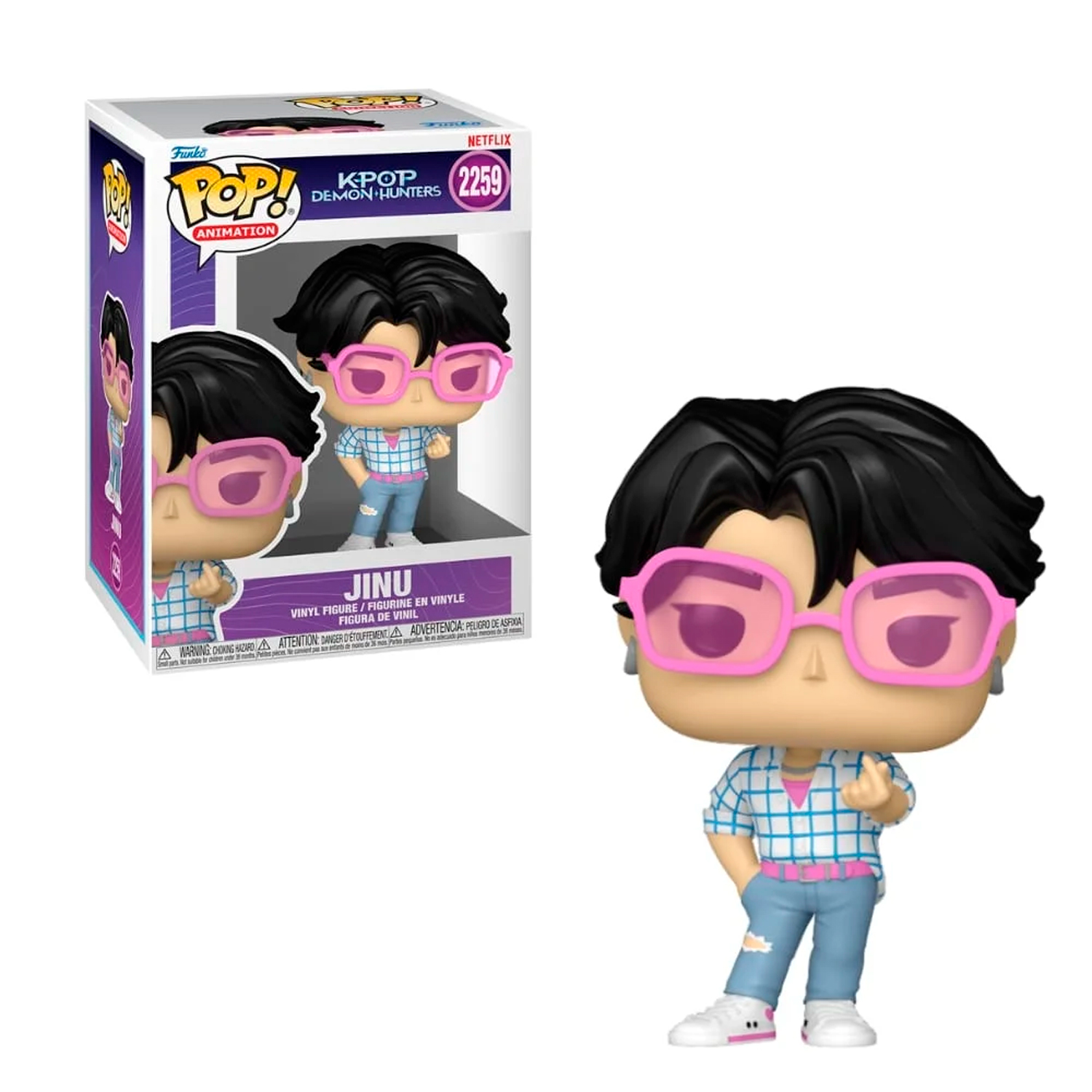 FUNKO POP! VINYL FIGURE KPOP DEMON HUNTERS JINU #2259 - 1
