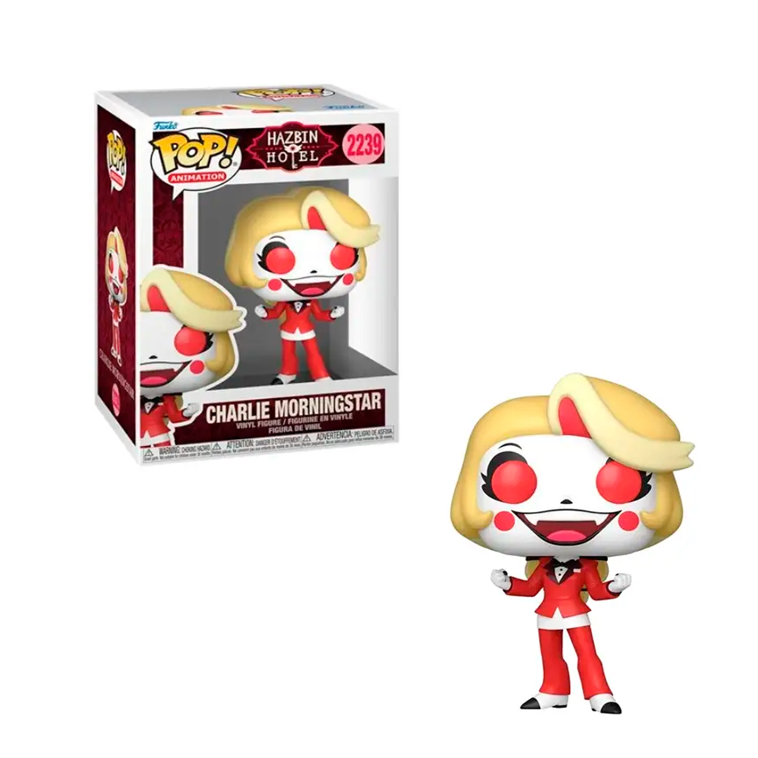 FUNKO POP! VINYL FIGURE HAZBIN HOTEL CHARLIE MORNINGSTAR #2239 - 1