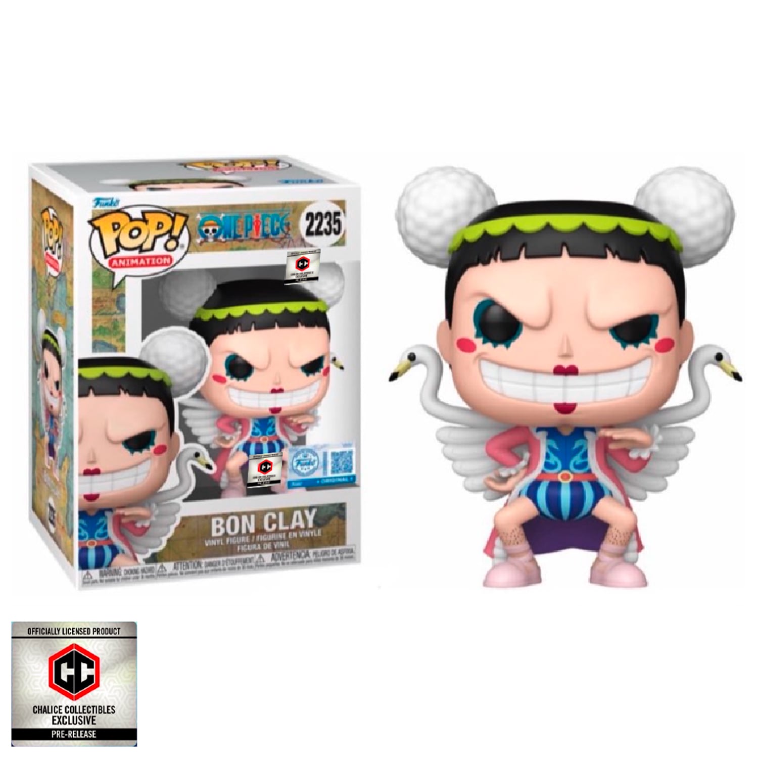 FUNKO POP! ONE PIECE BON CLAY #2235 PR PRE RELEASE - 1